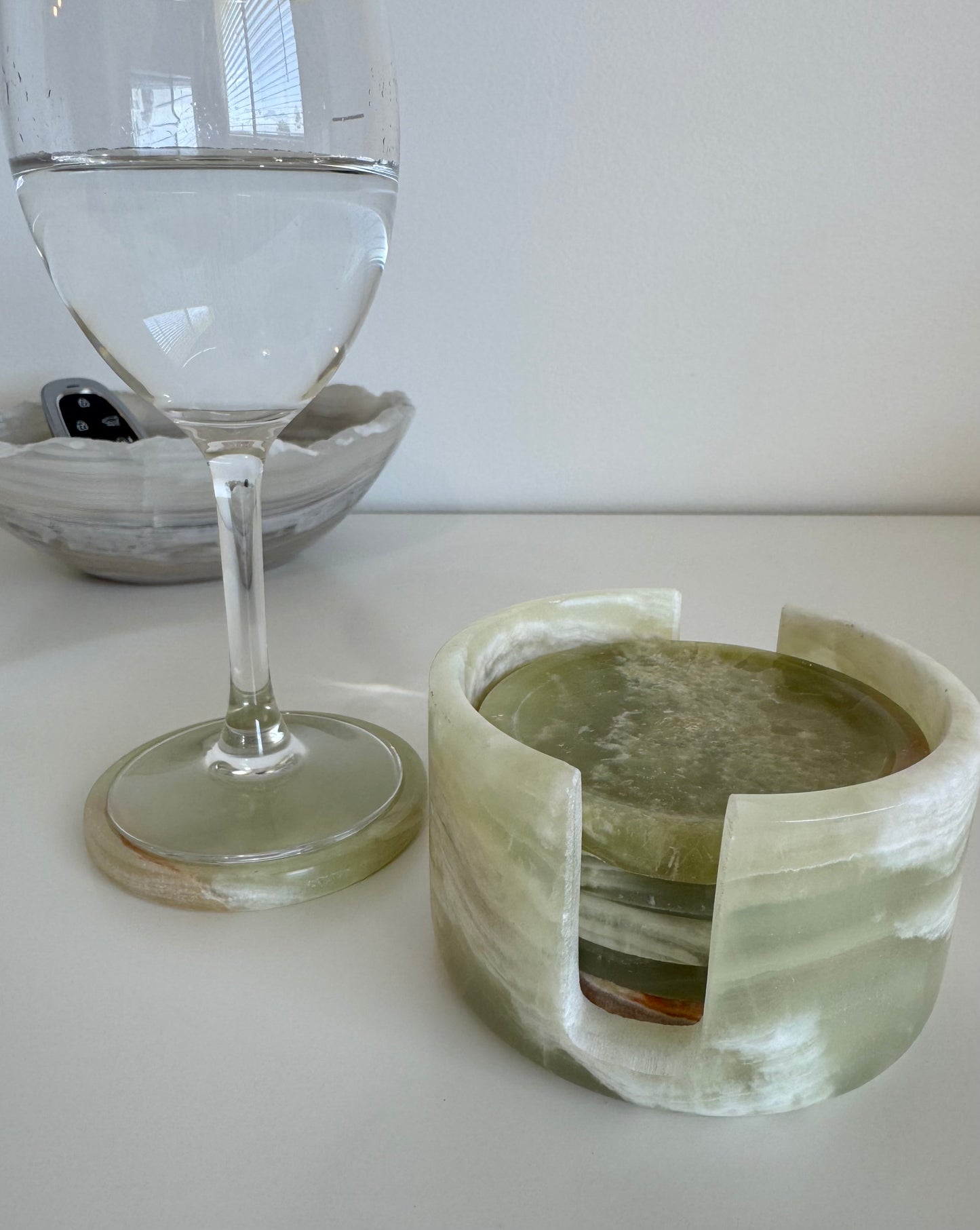 Onyx Coasters (set of 6) - 0.914g
