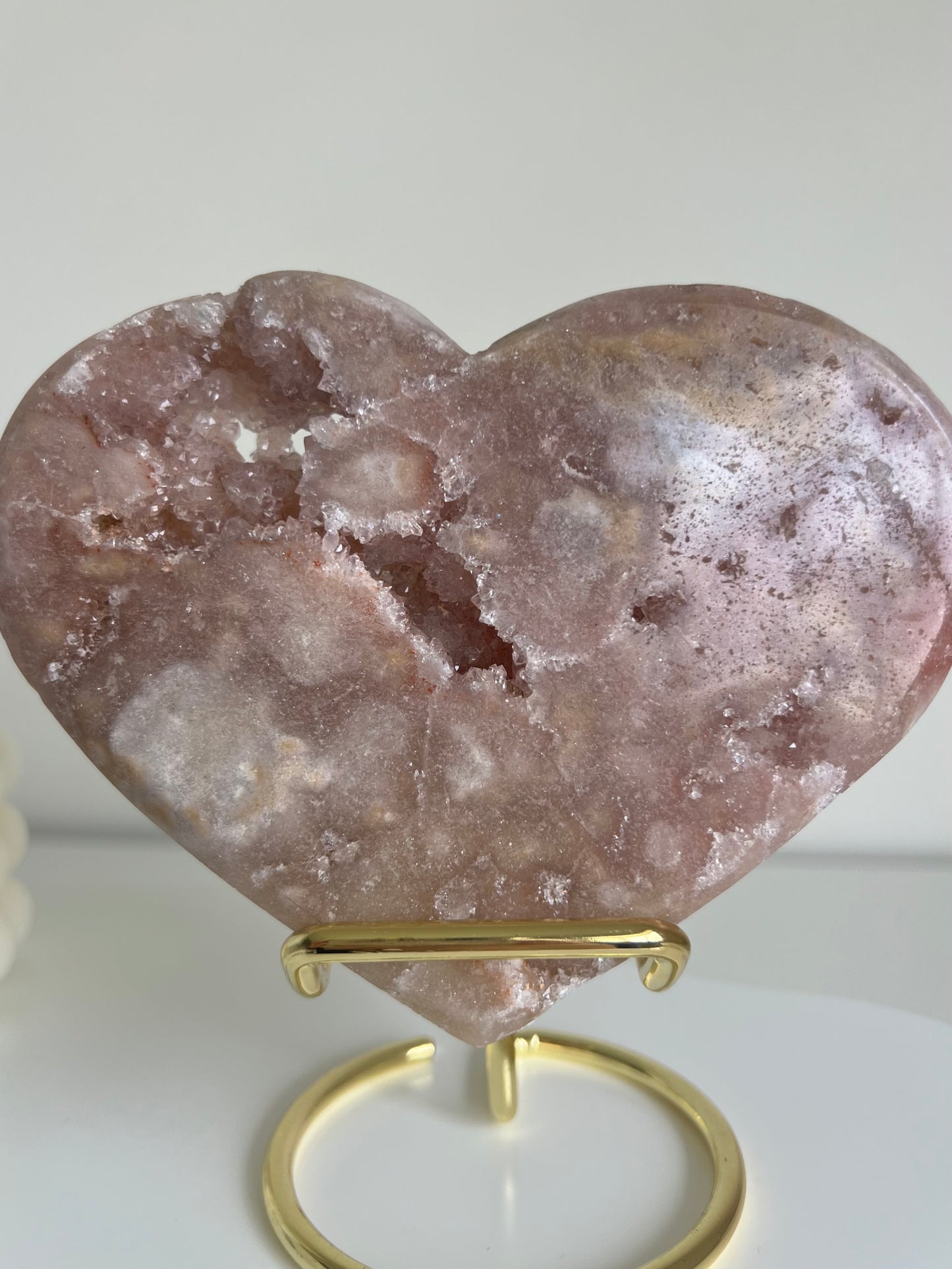 Pink Amethyst Heart - 524g