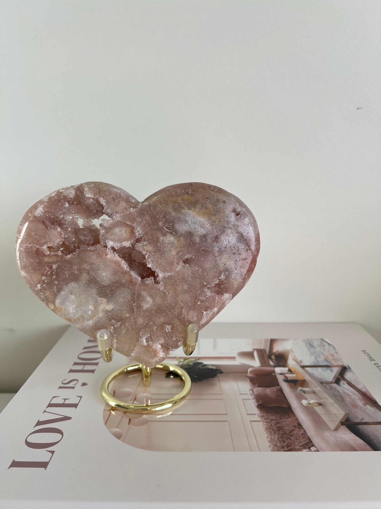 Pink Amethyst Heart - 524g