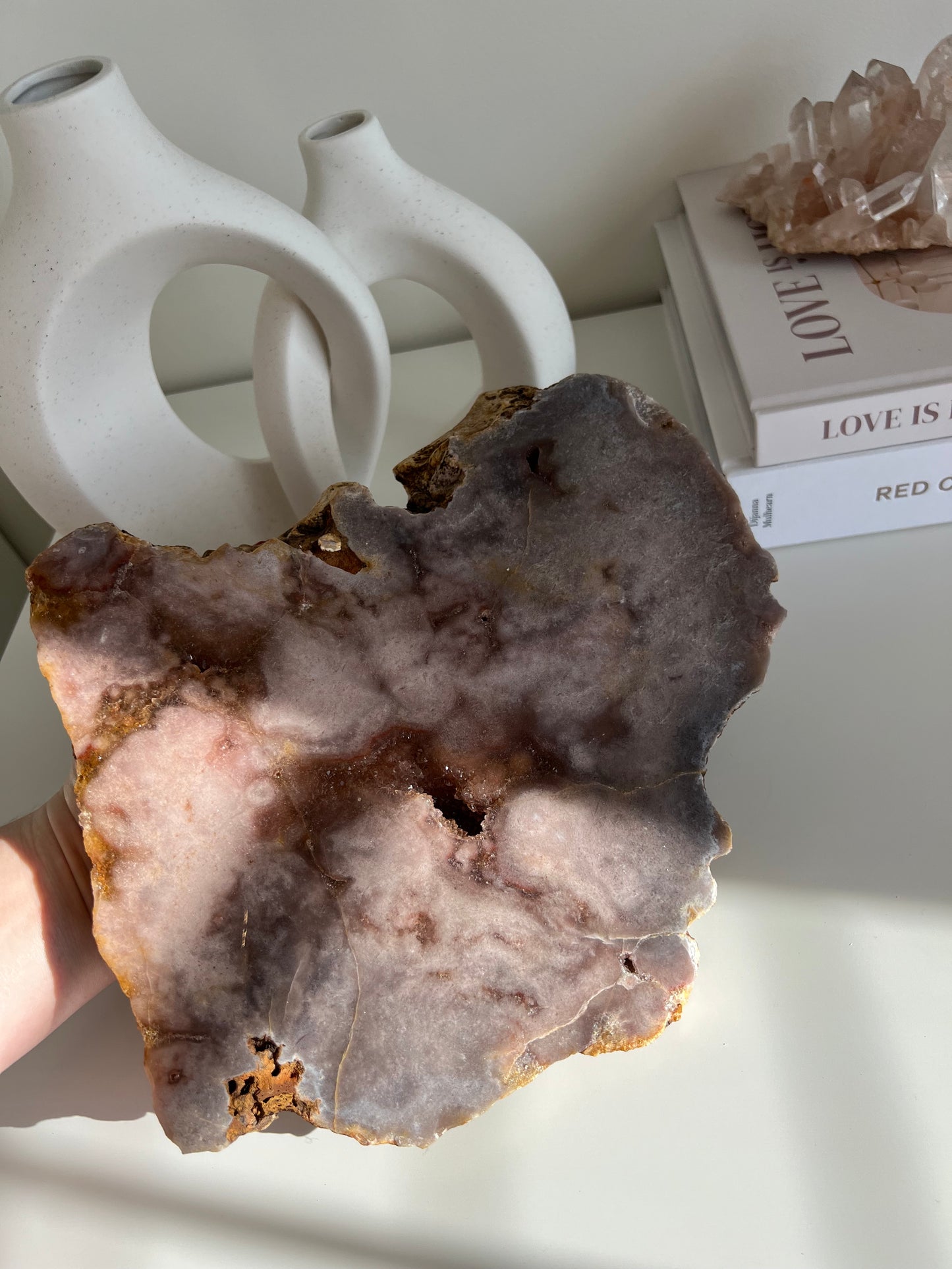 Pink Amethyst Slab - 2.34kg