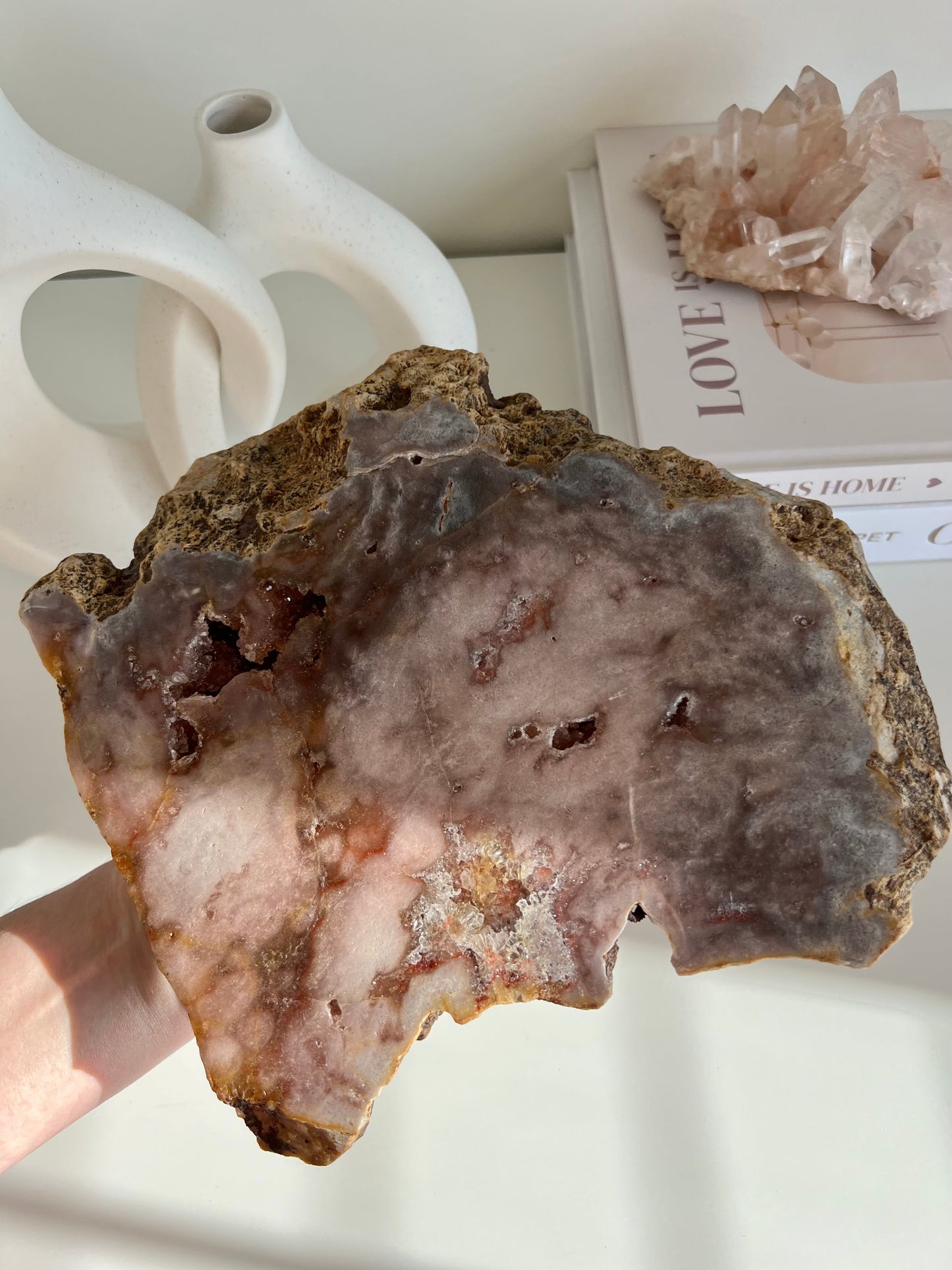 Pink Amethyst Slab - 2.34kg