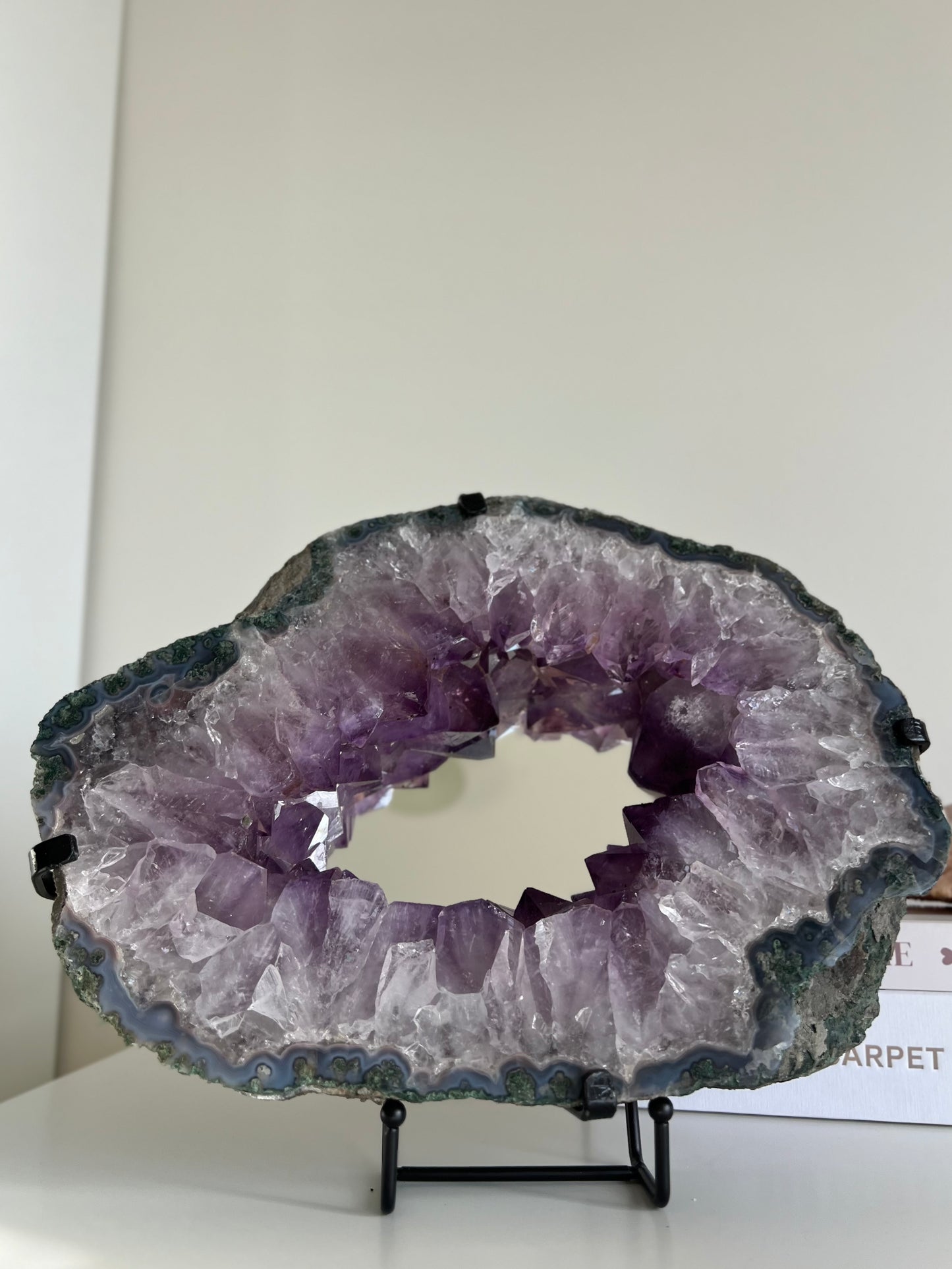Purple Amethyst Mirror - 3.73kg