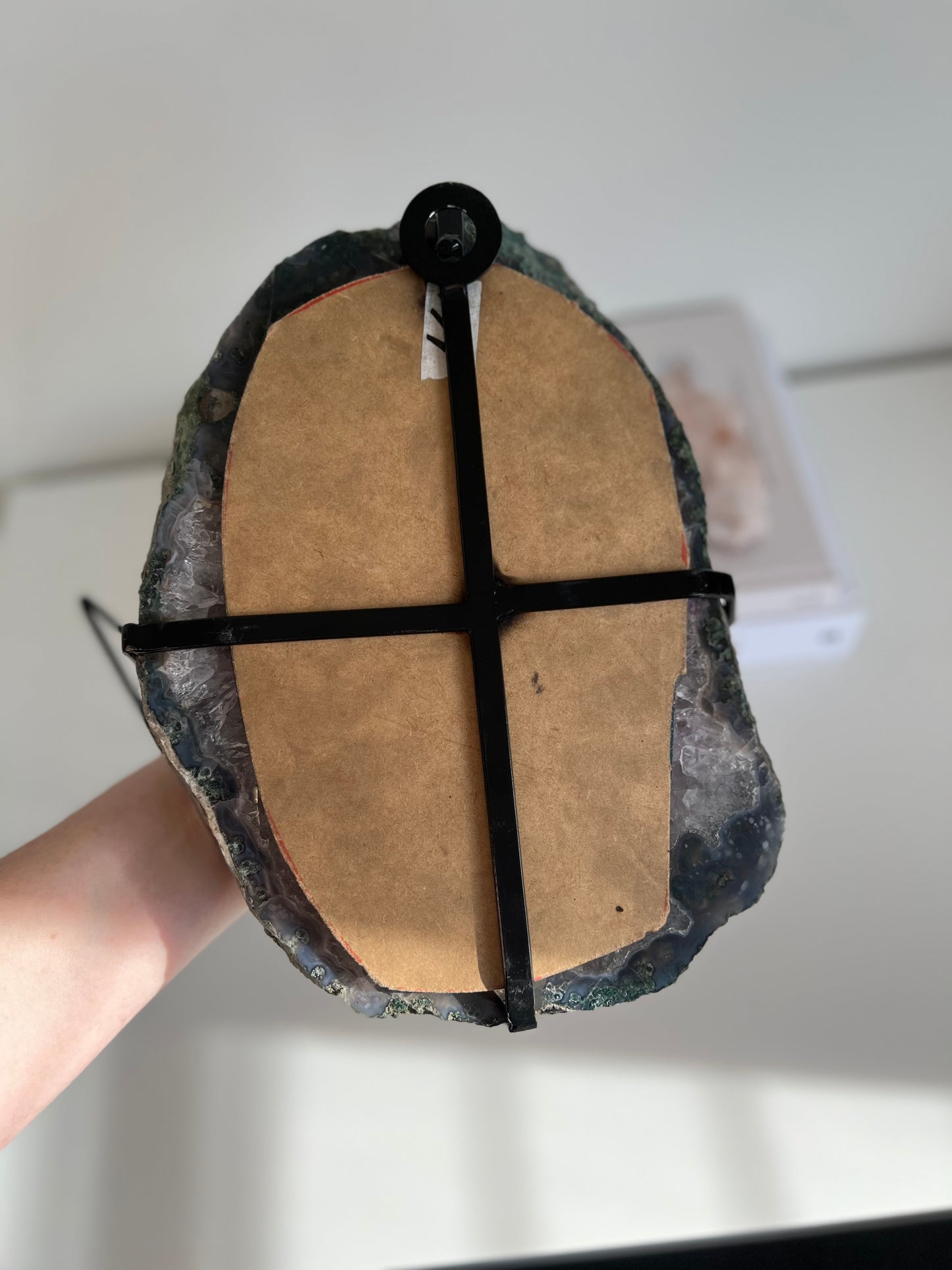 Purple Amethyst Mirror - 3.73kg