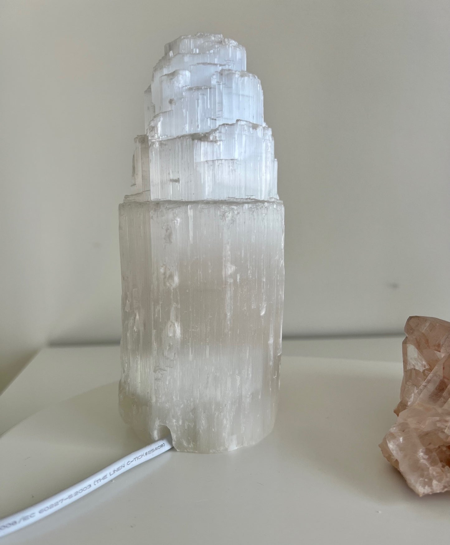 Selenite Lamp - Small - 1.99kg