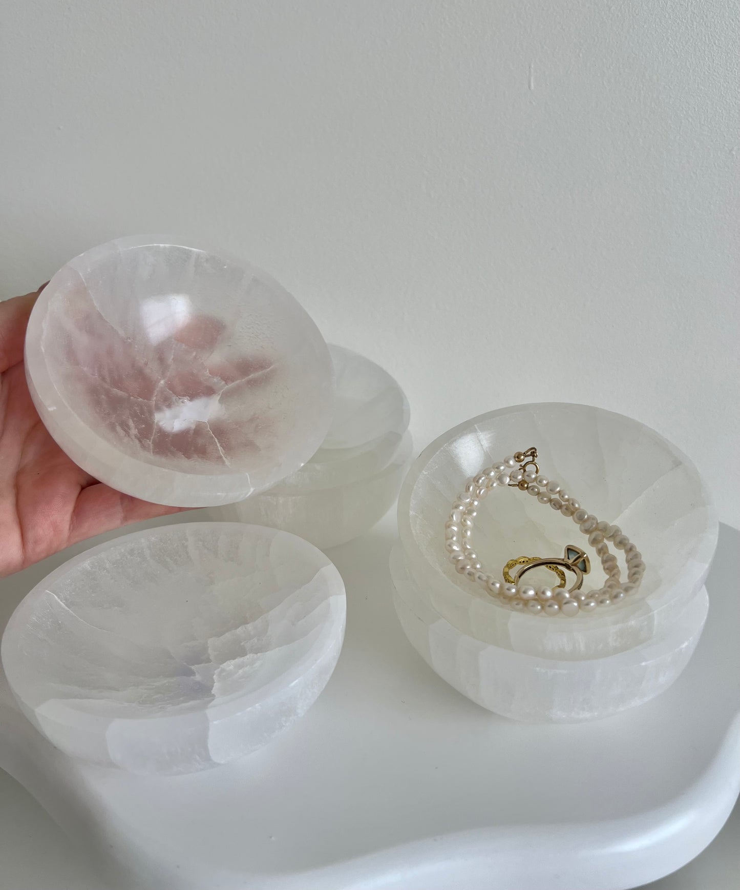 Selenite Bowl - 315g