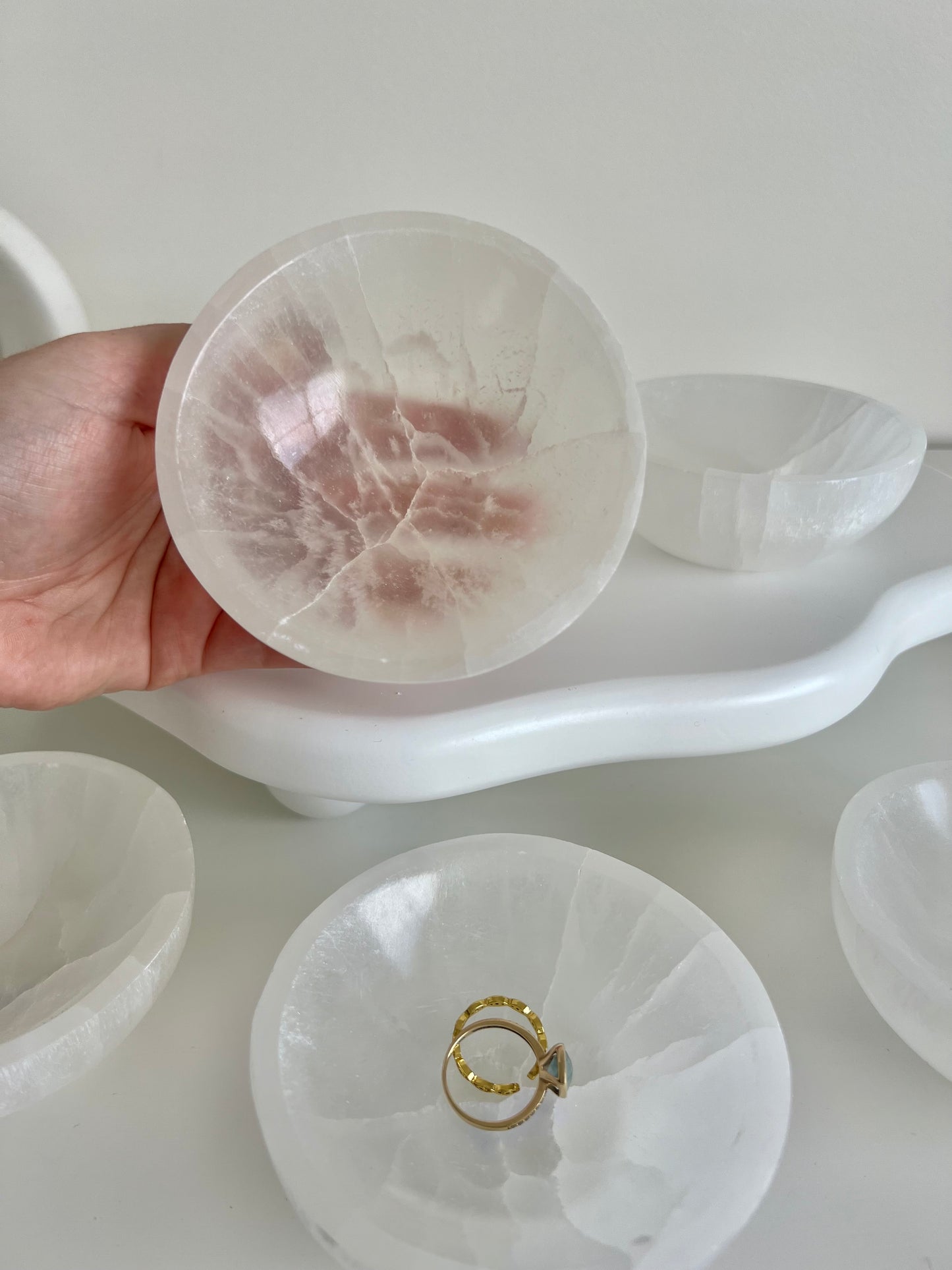 Selenite Bowl - 315g