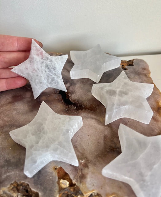 Selenite Star - 76g