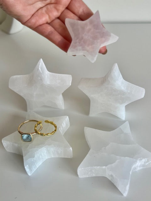 Selenite Star - 76g