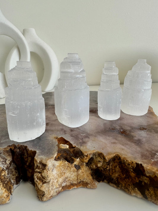 Selenite Mini Tower - 76g