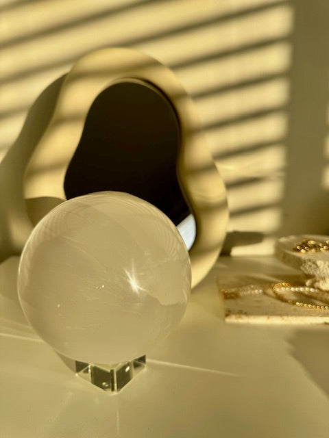 Selenite Sphere - 1.86kg