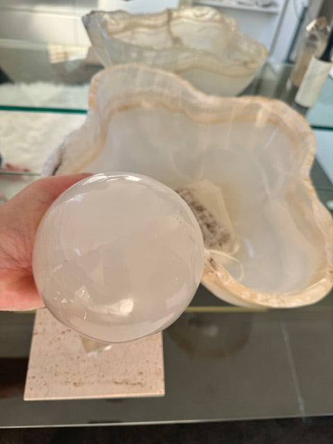 Selenite Sphere - 1.86kg