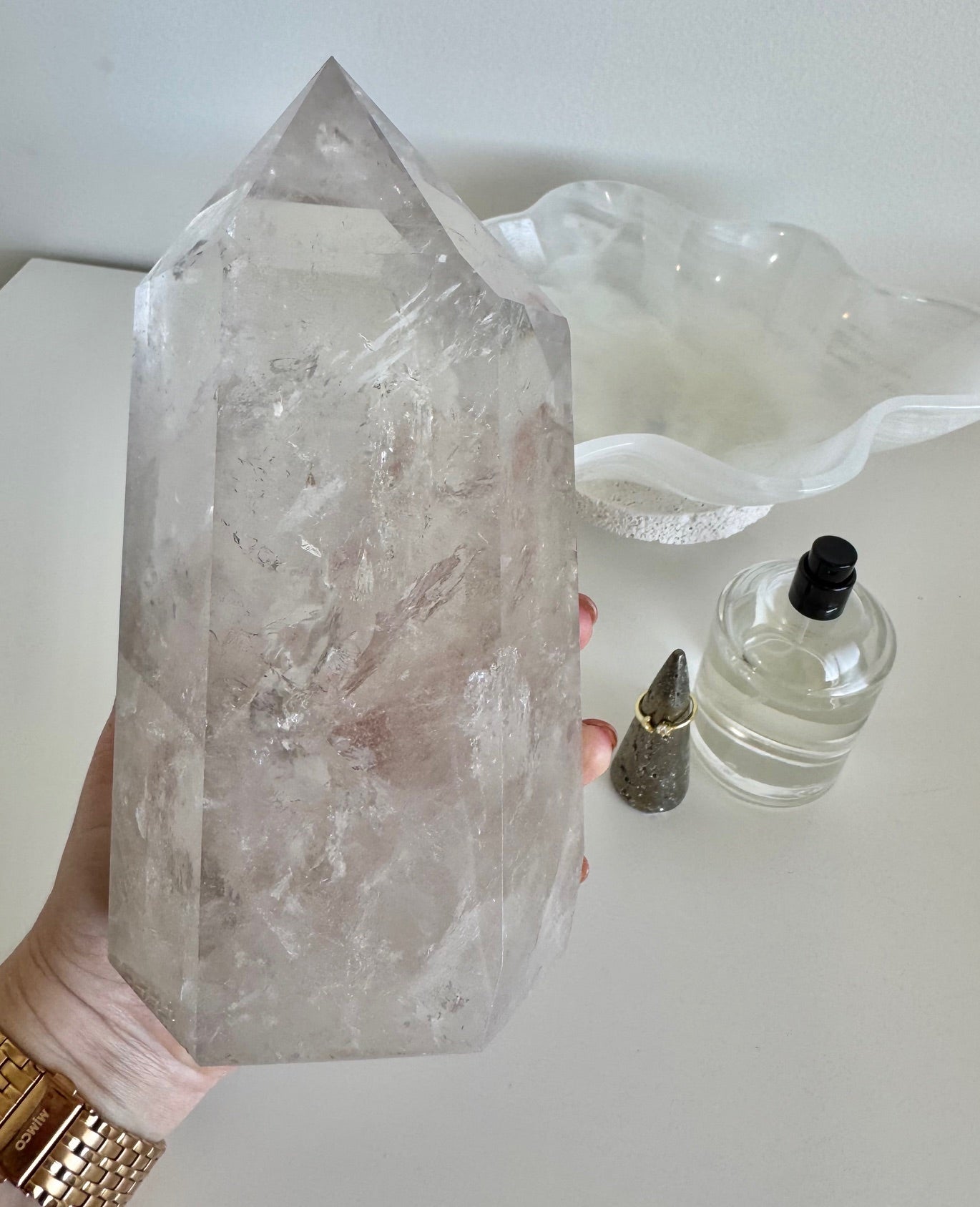 Clear Quartz Tower - 2.09kg