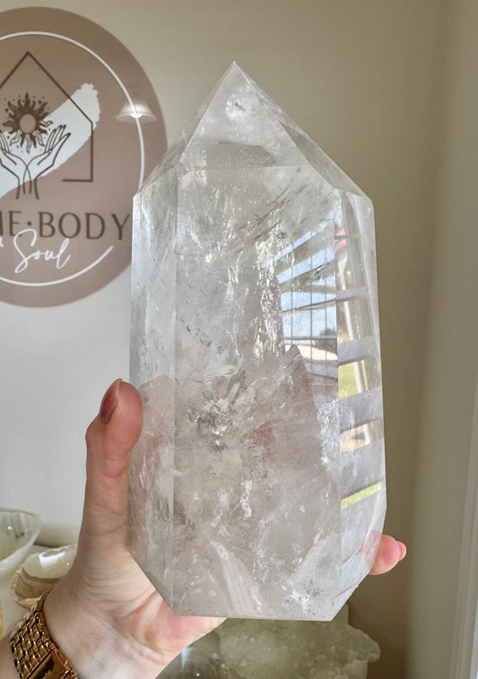 Clear Quartz Tower - 2.09kg