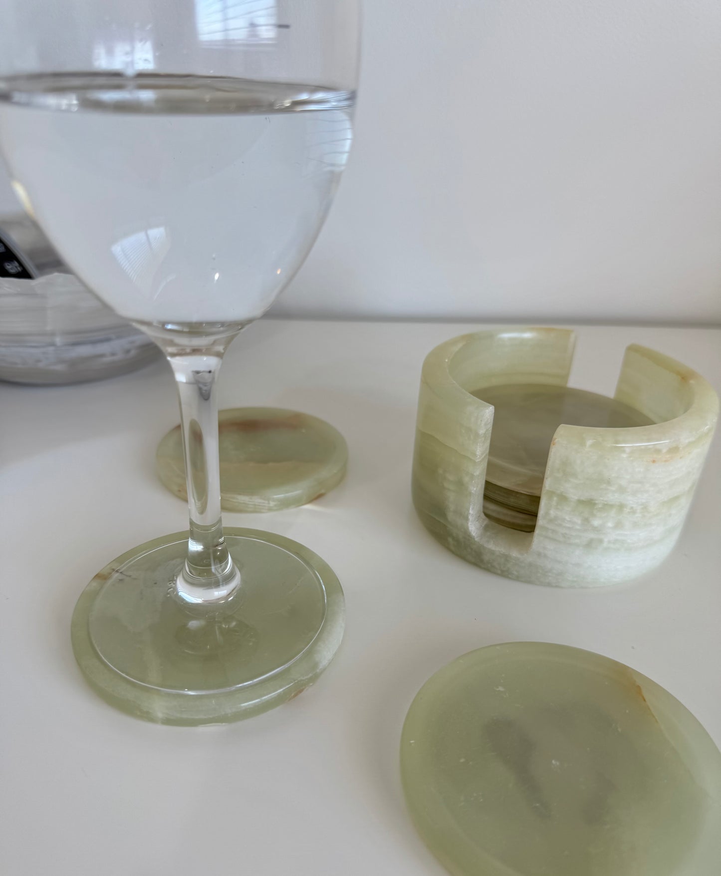 Onyx Coasters (set of 6) - 1.09kg