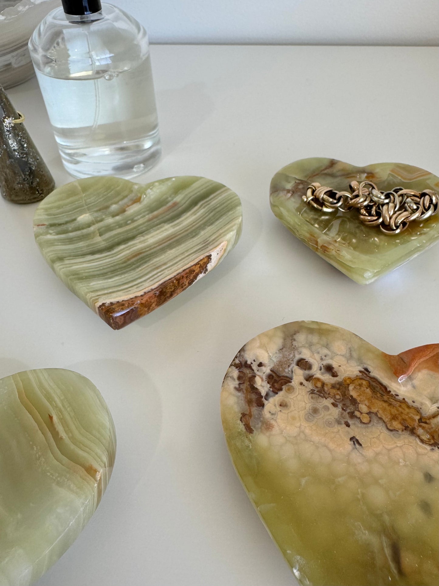 Onyx Mini Heart Dish - 217g