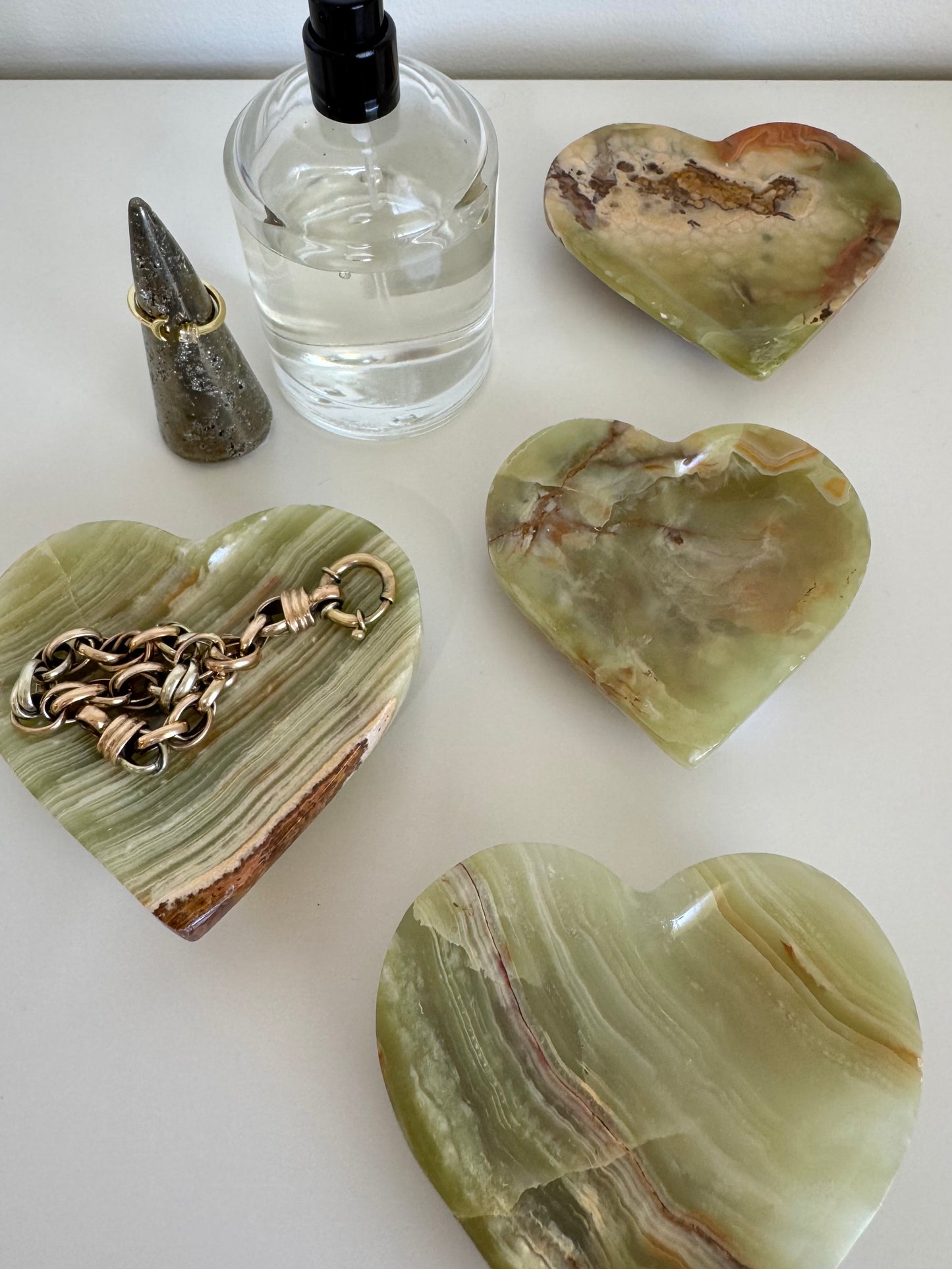 Onyx Mini Heart Dish - 217g