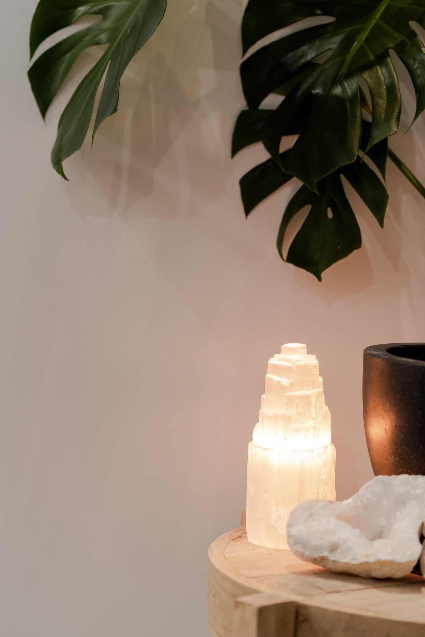 Selenite Lamp - Small - 1.99kg