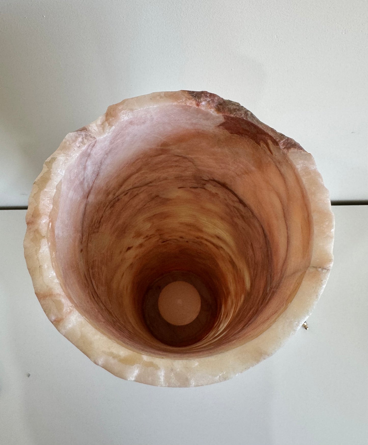Calcite Lamp - Cherry Blossom
