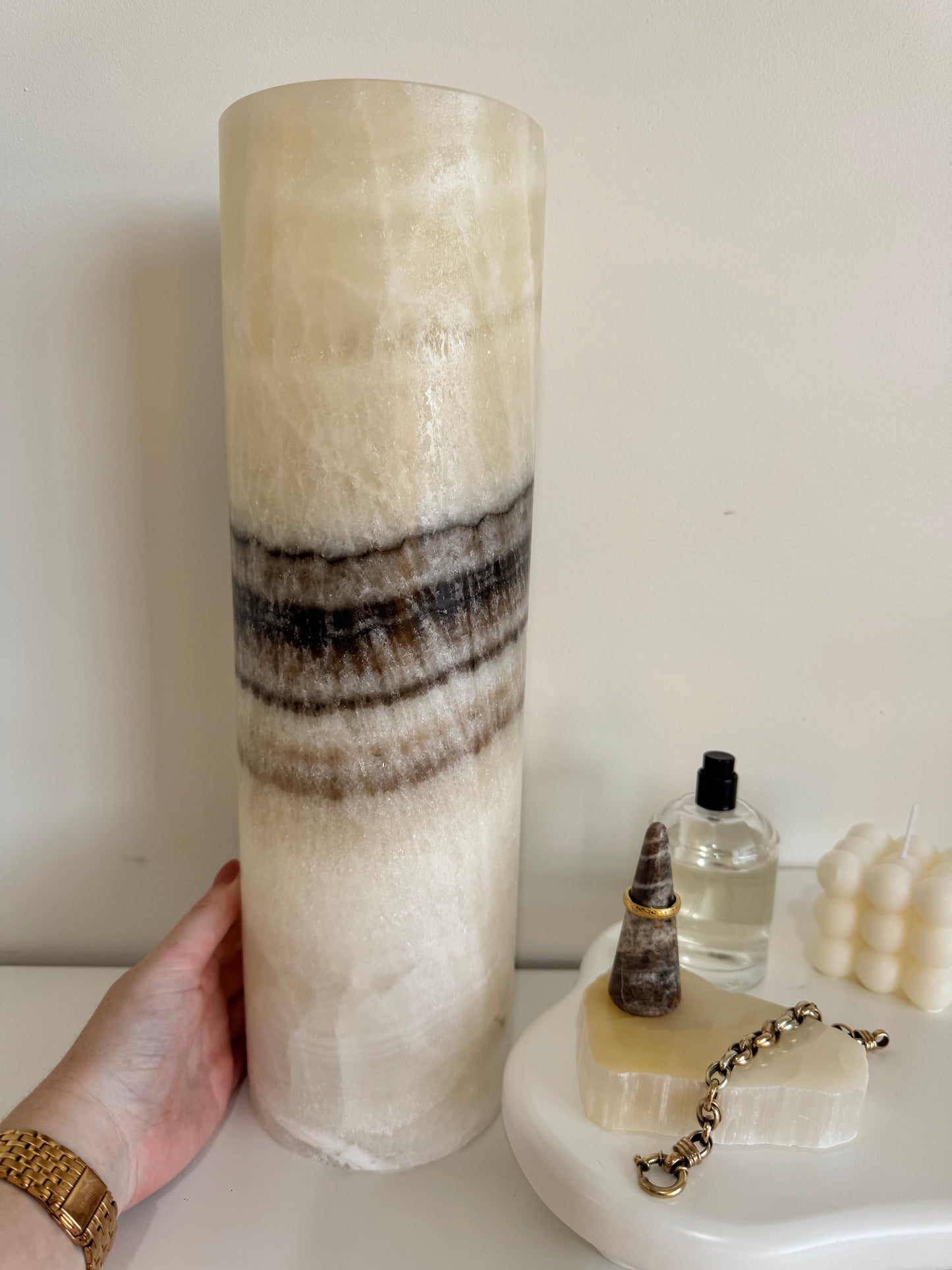 Calcite Lamp