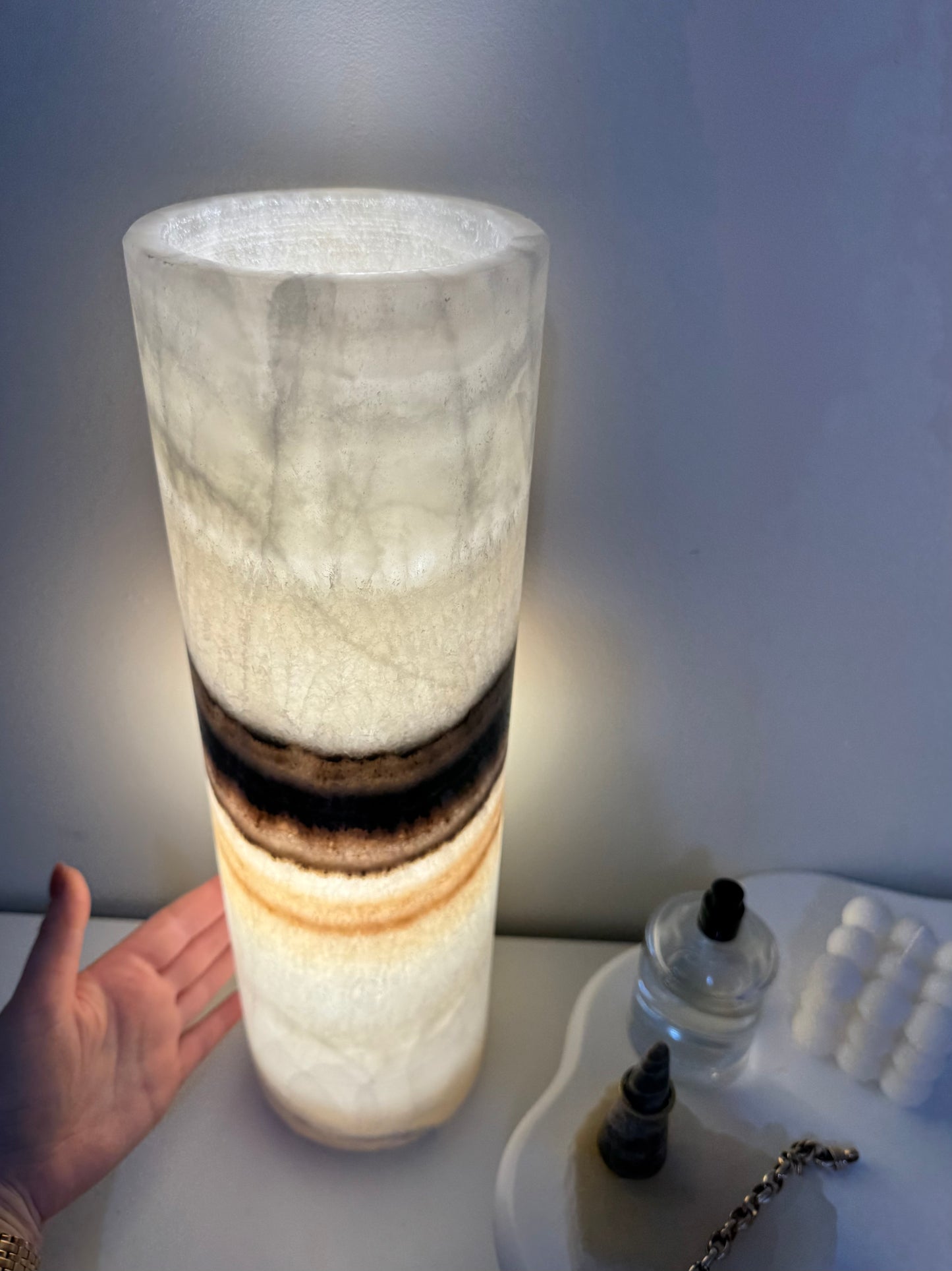 Calcite Lamp
