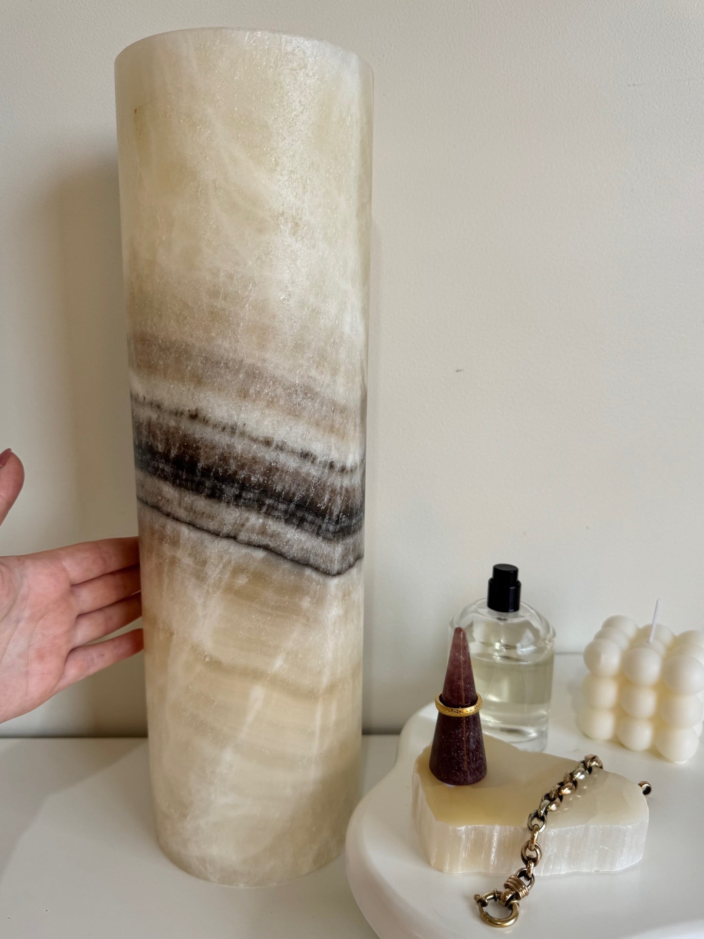 Calcite Lamp