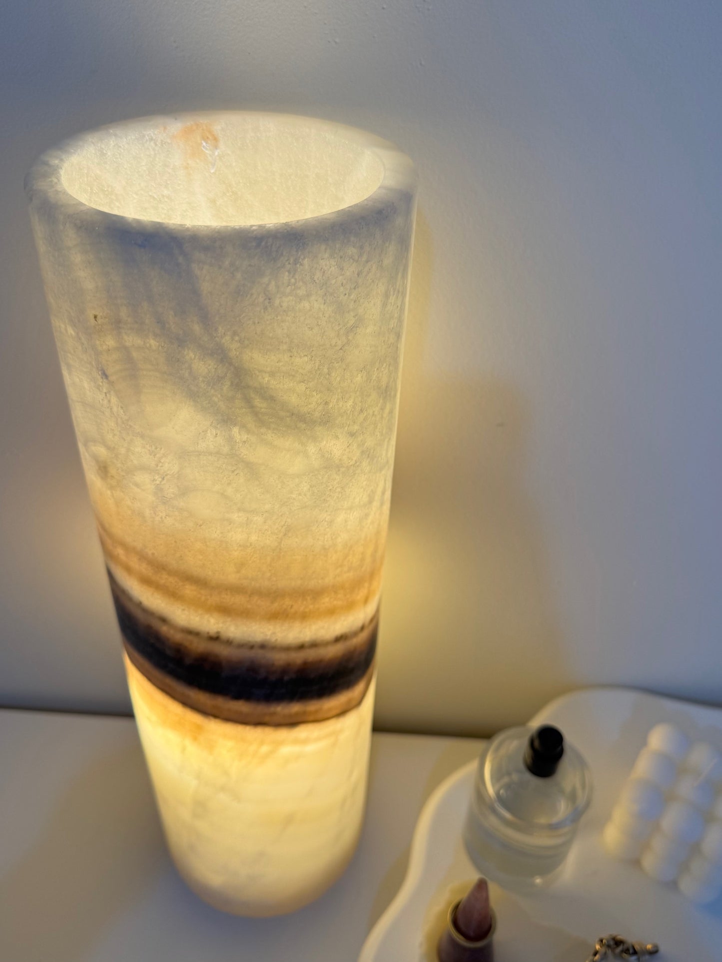 Calcite Lamp