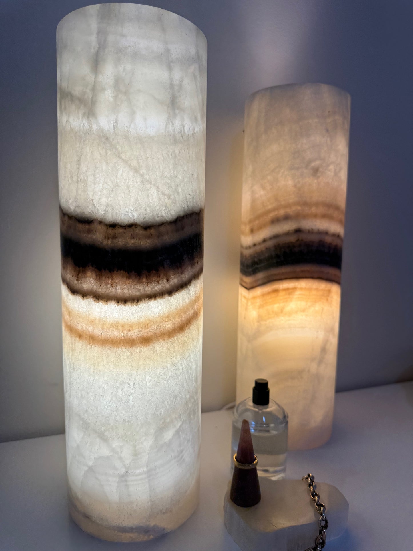 Calcite Lamp