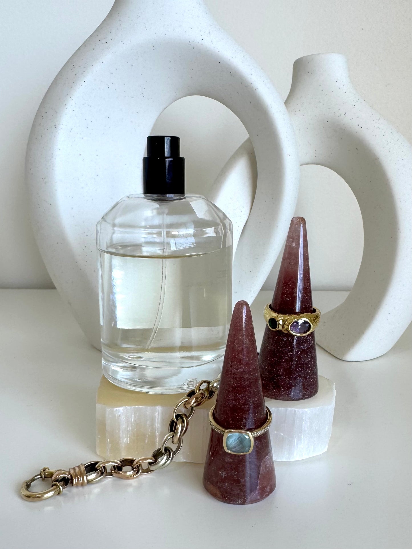 Ring Holder - Tanzberry Quartz