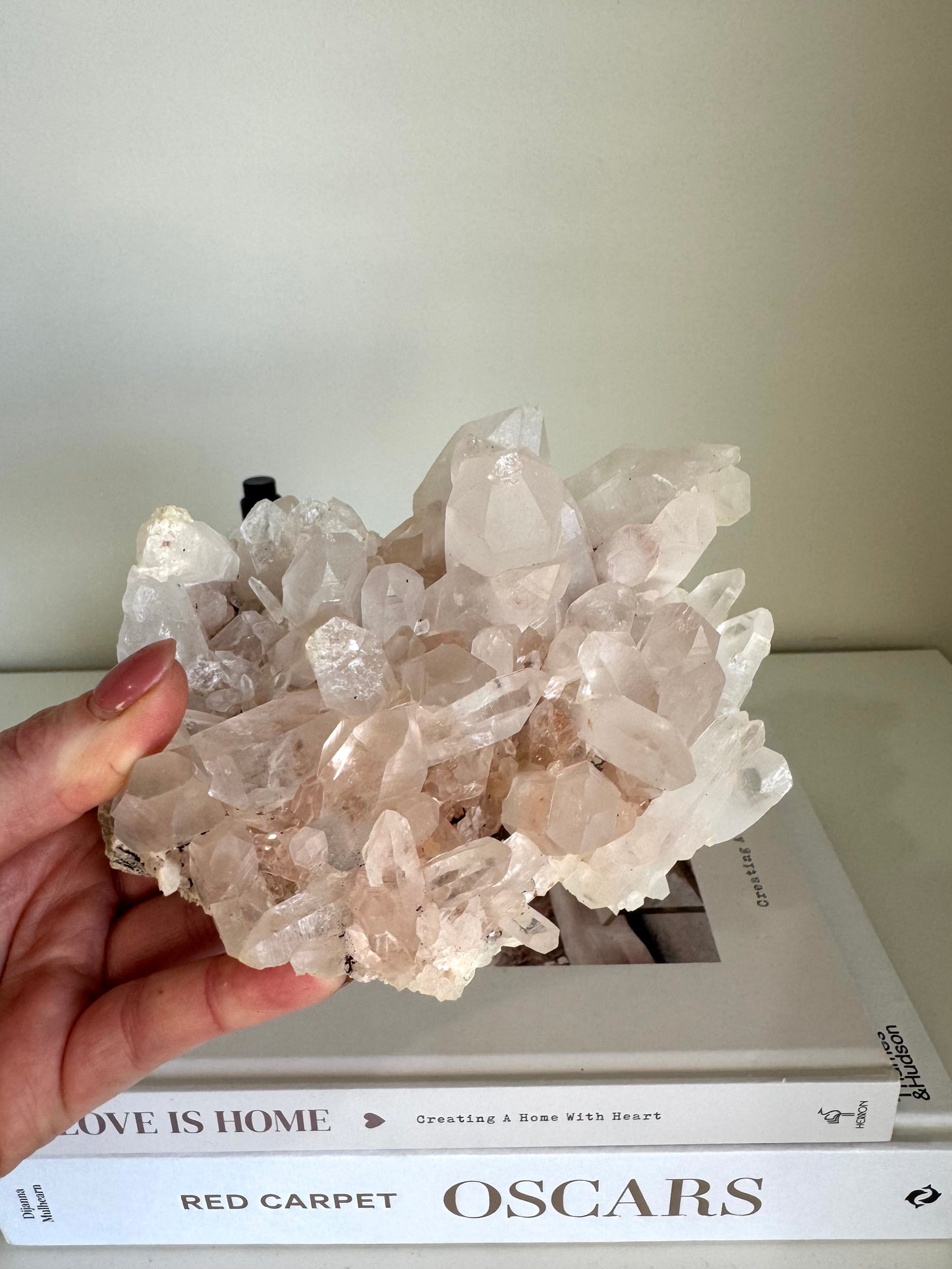 Pink Himalayan Quartz Clustrer