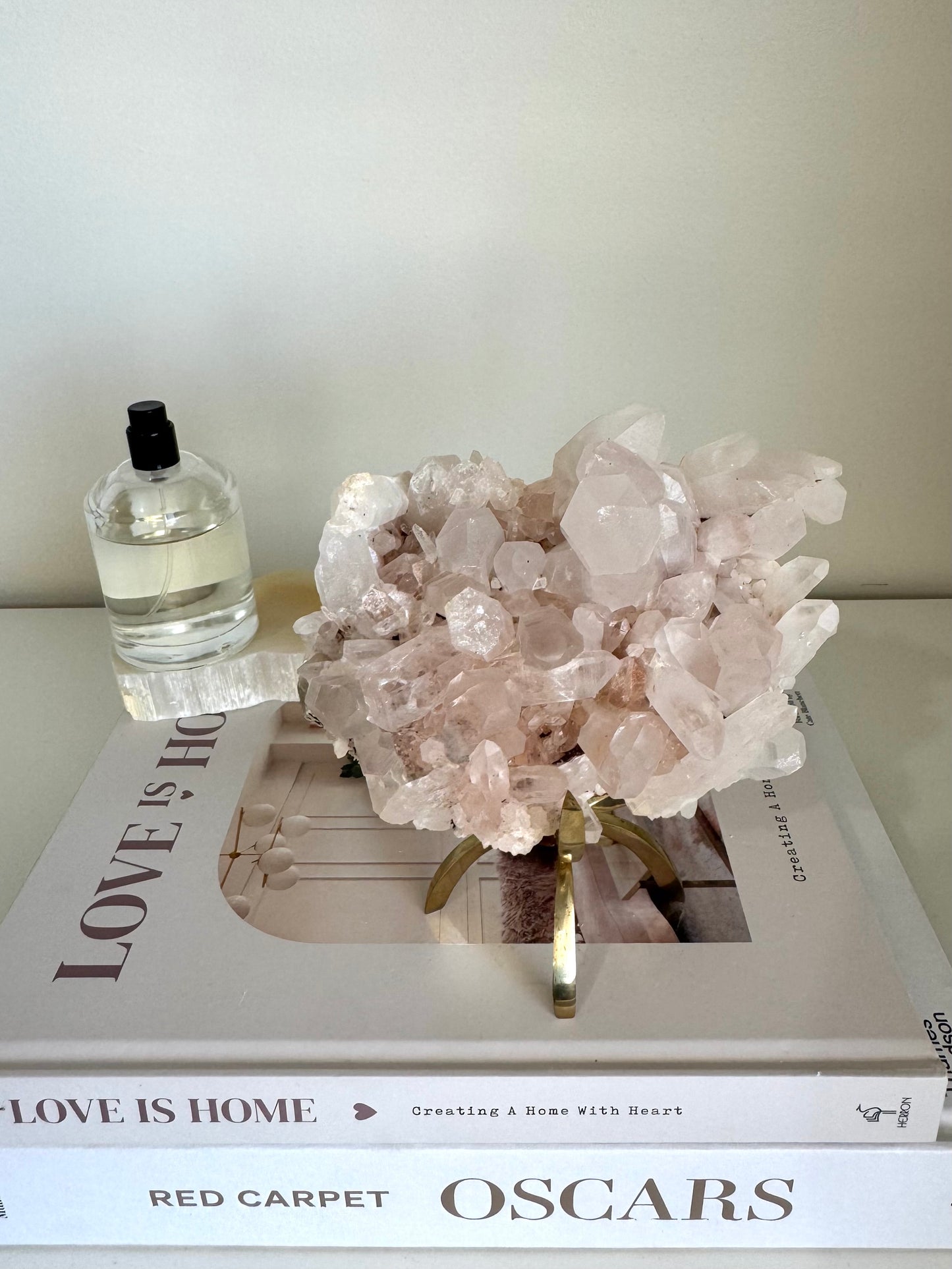 Pink Himalayan Quartz Clustrer