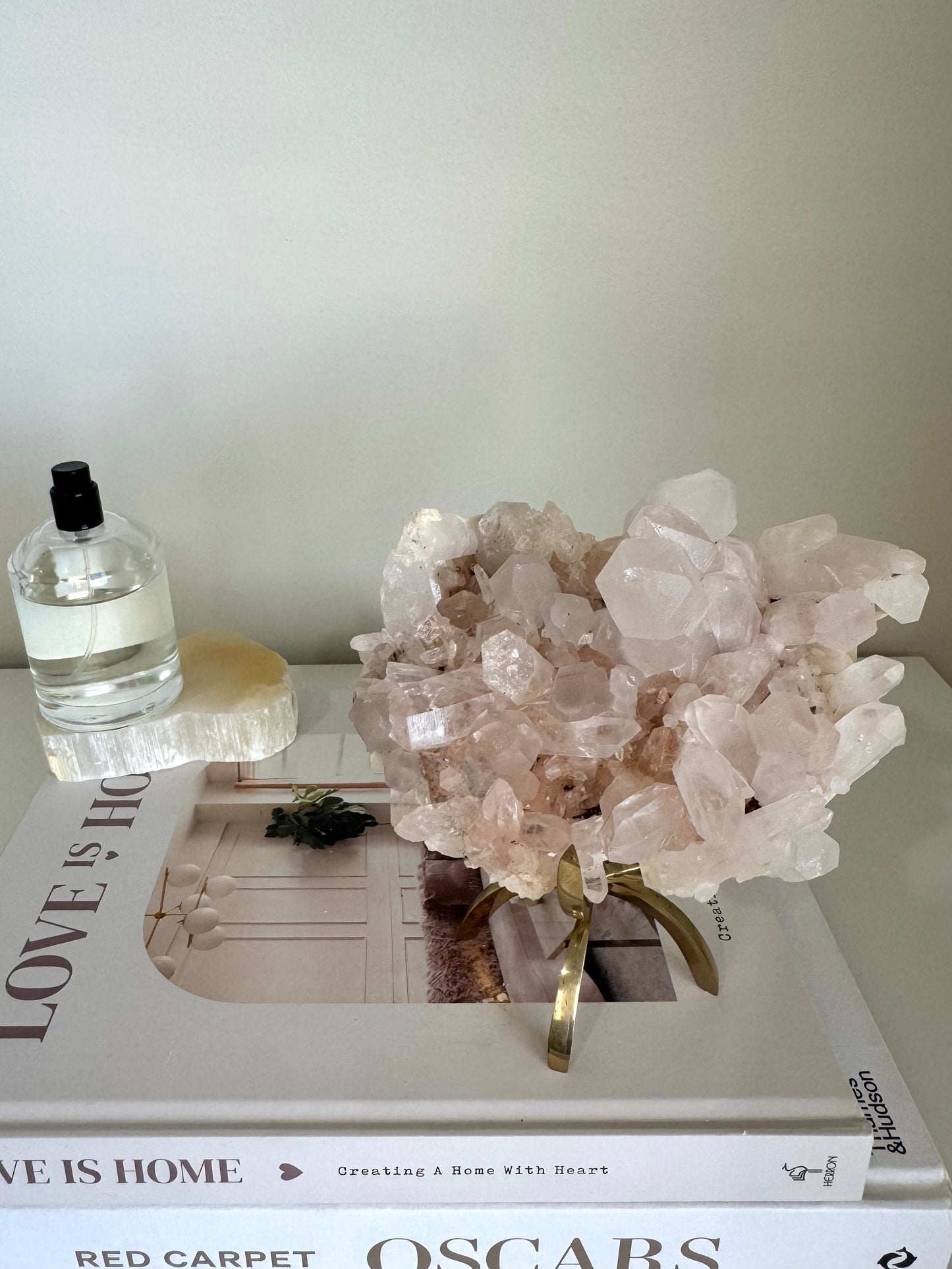 Pink Himalayan Quartz Clustrer