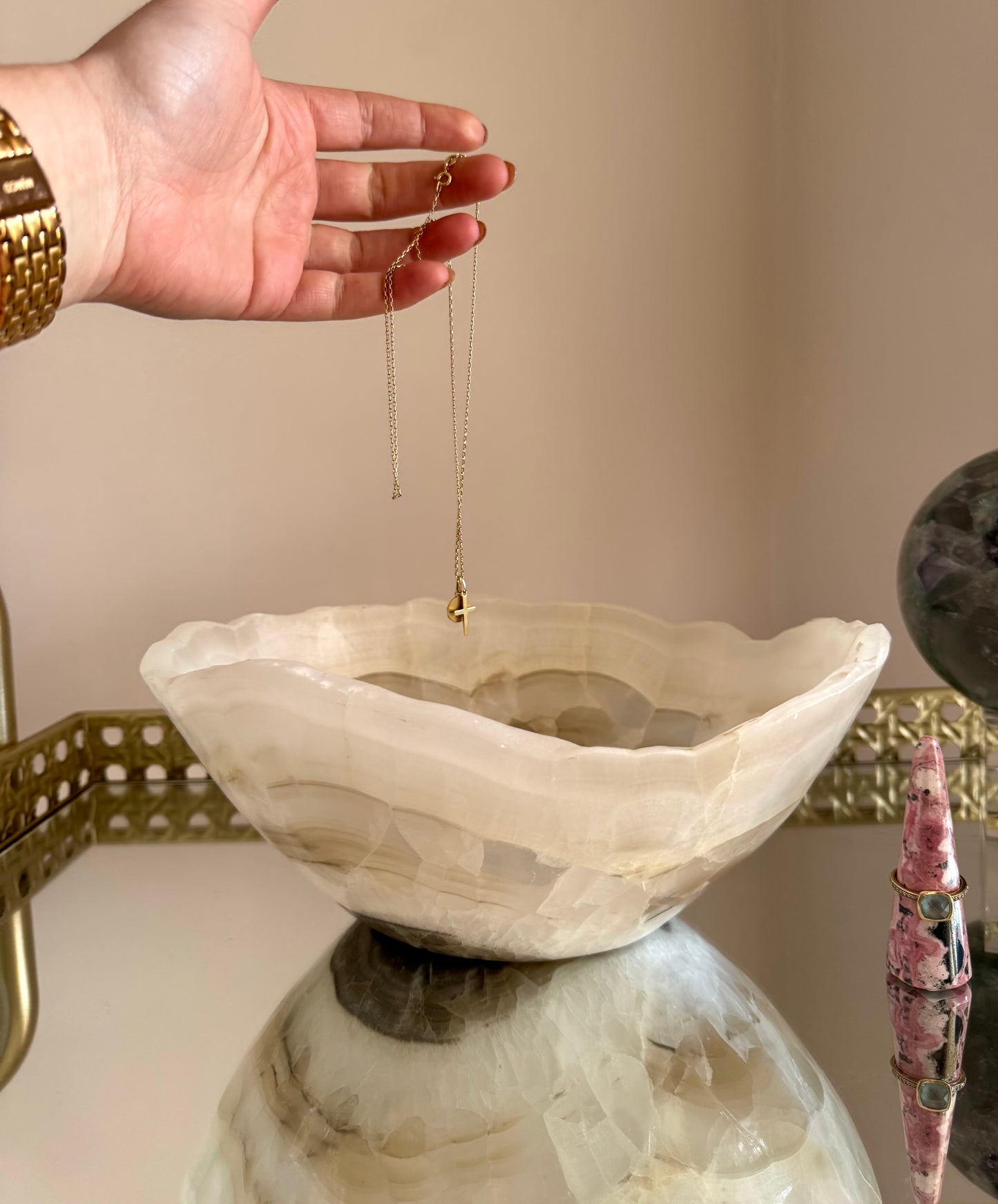 Calcite Bowl