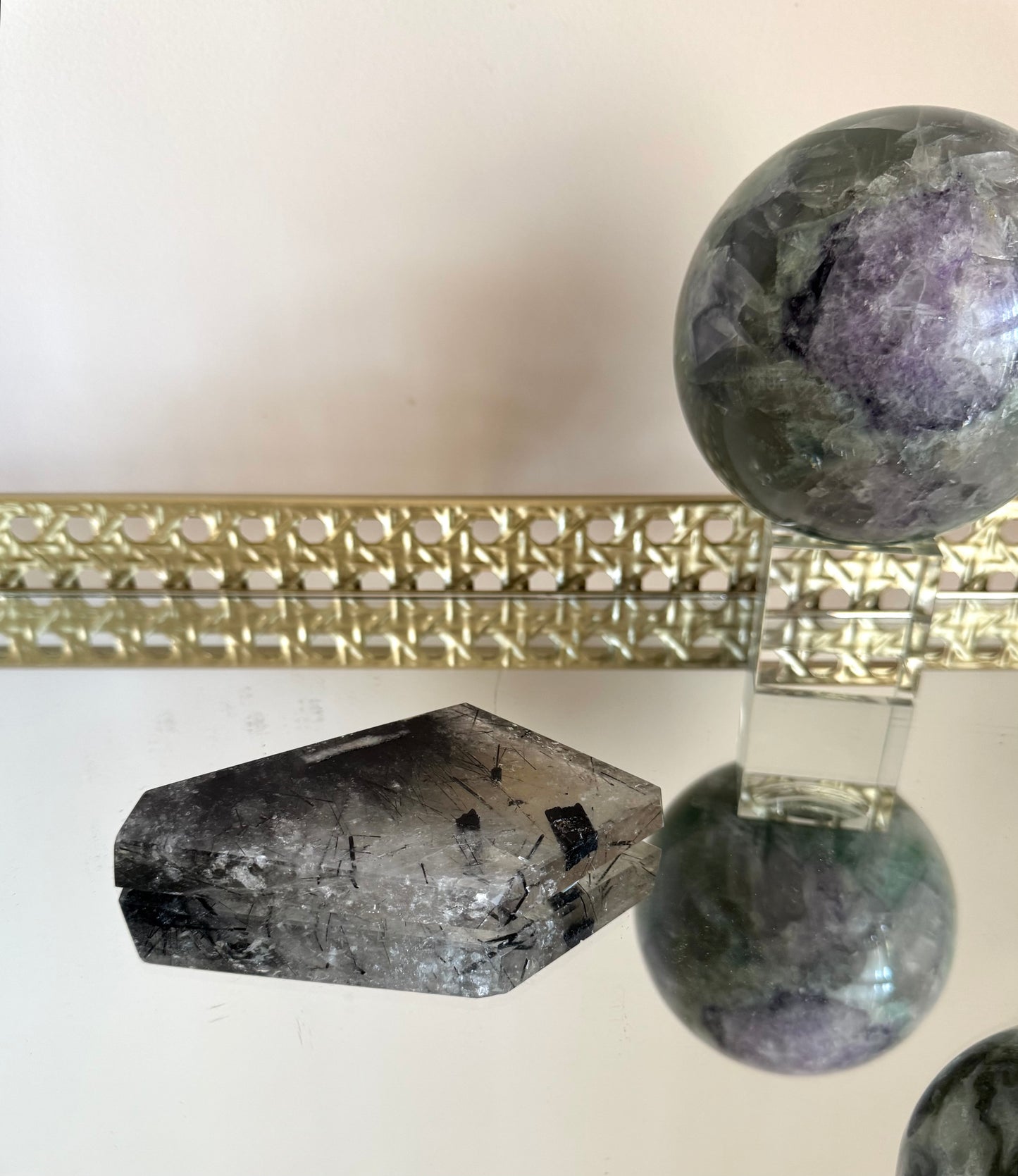 Black Tourmilanated Quartz Slab