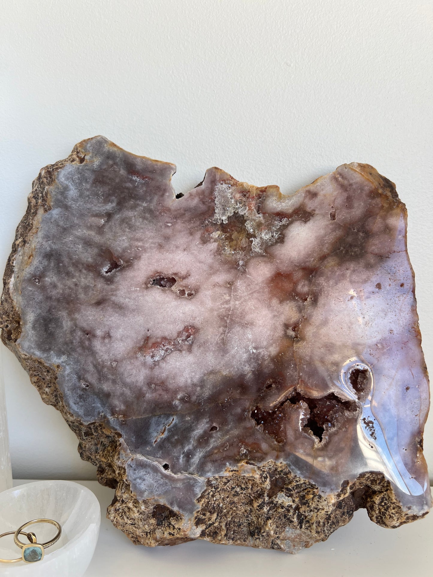 Pink Amethyst Slab - 2.34kg