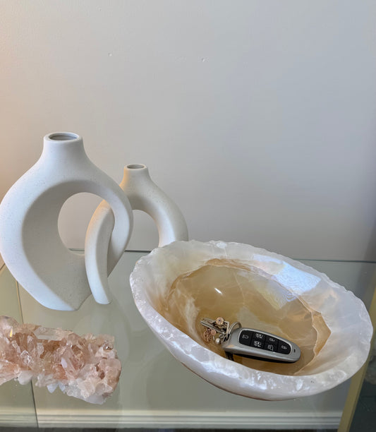 Calcite Bowl - 2.49kg