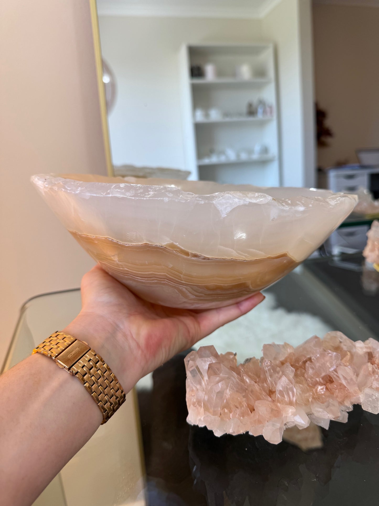 Calcite Bowl - 2.49kg