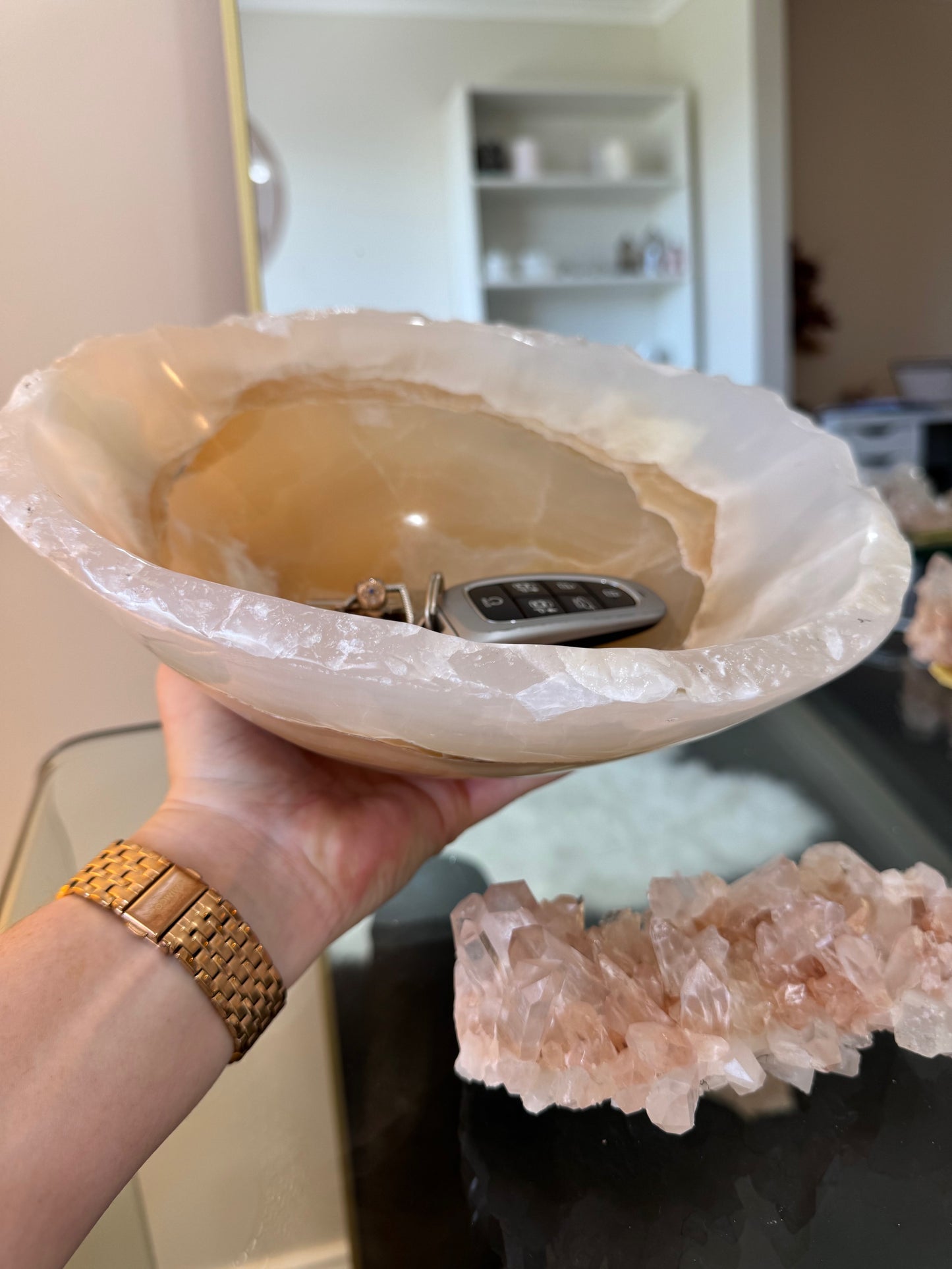 Calcite Bowl - 2.49kg