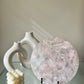 Round Crystal Platter - Rose Quartz 964g