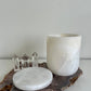 Onyx Candle Holder - White 1.55kg