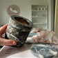 Onyx Candle Holder - Black Marble 1.55kg