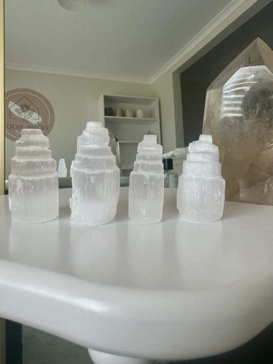 Selenite Mini Tower - 76g