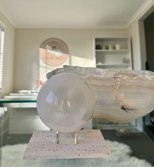 Selenite Sphere - 1.86kg