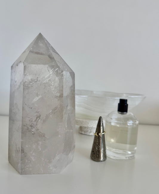 Clear Quartz Tower - 2.09kg