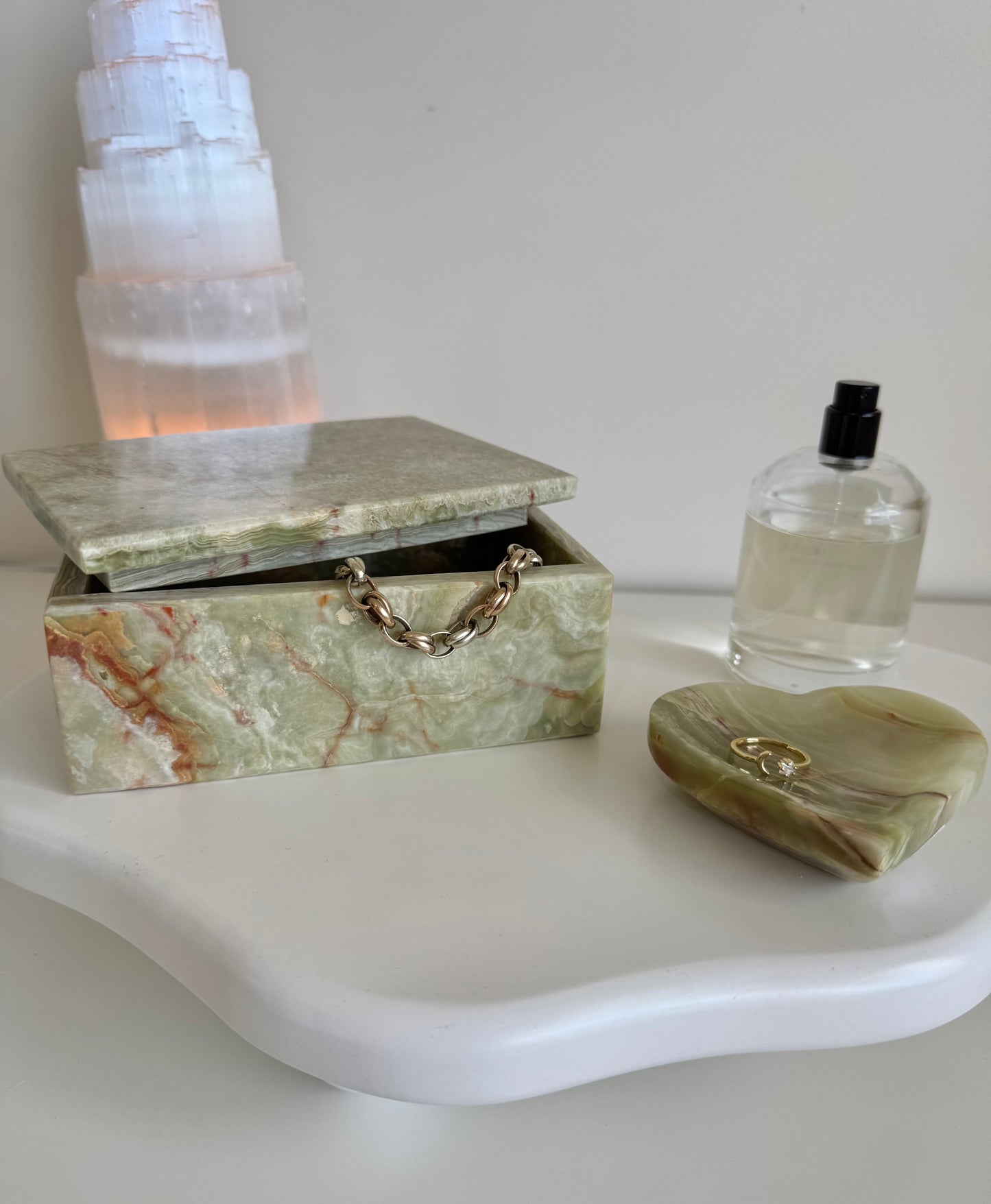 Onyx Trinket/Jewellery Box - 1.62kg