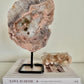 Pink Amethyst Slab on Stand - 2.45kg