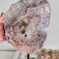 Pink Amethyst Slab on Stand - 2.45kg
