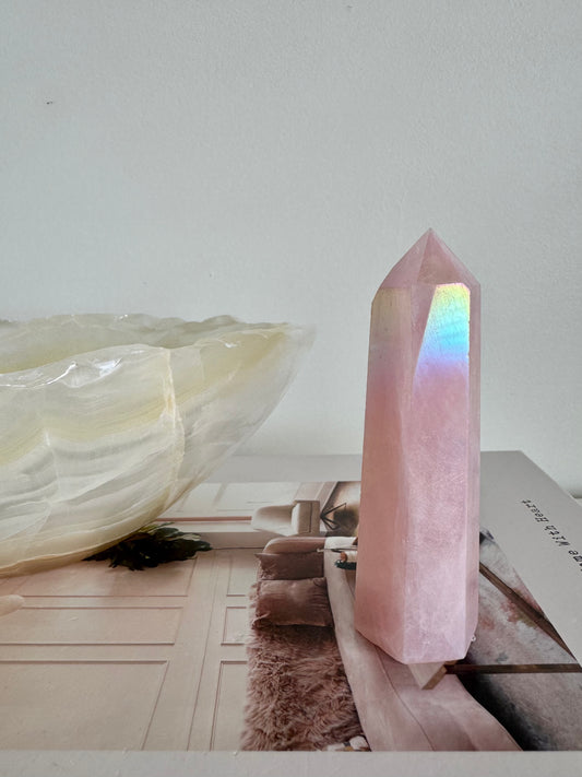 Rose Quartz Tower - 117g