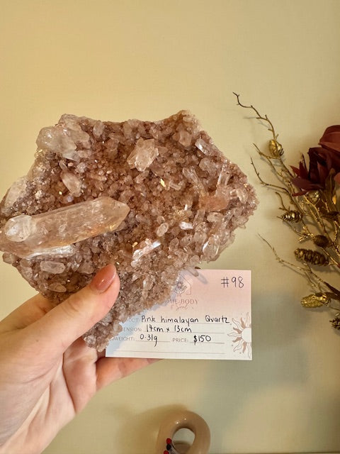 Pink Himalayan Quartz