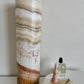 Calcite Lamp - Sunset, round