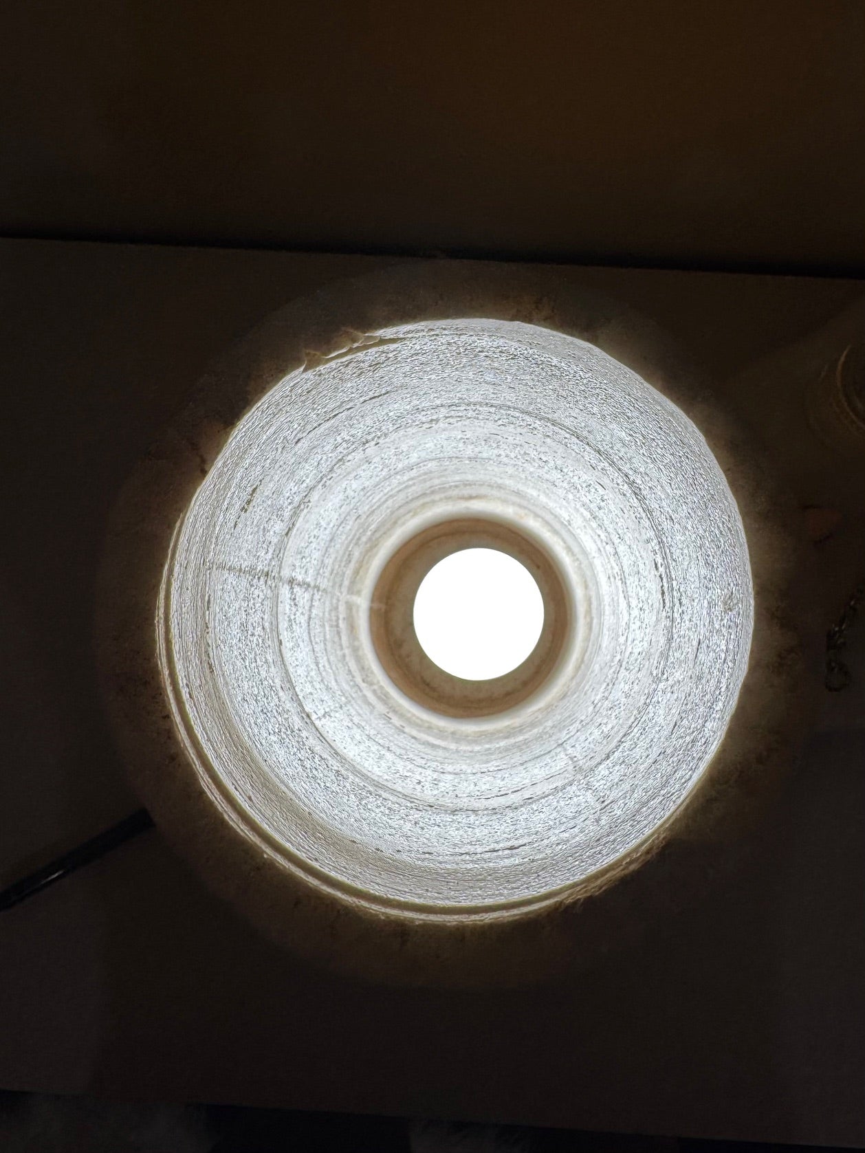 Calcite Lamp - Sunset, round